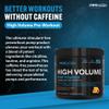 PEScience High Volume Stim-Free Pre Workout Pump Powder, Nitric Oxide Booster with L Citrulline & L Arginine Nitrate, Non-Stim Preworkout for Men and Women, 36 Scoops, Sour Peach Candy view 2