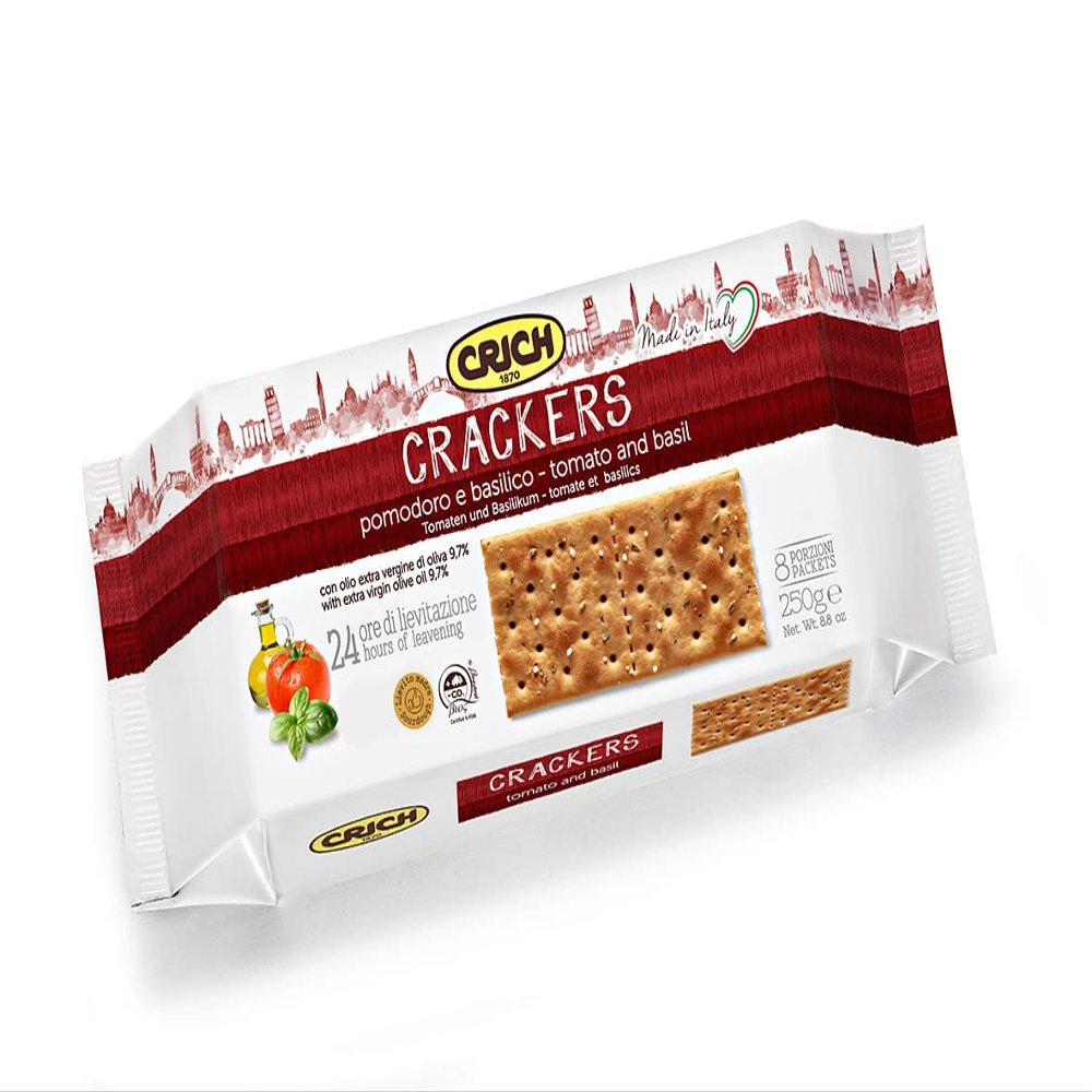 Crich Premium Italian Tomato/Oregano Crackers 8.8 oz.