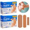 220 Adhesive Bandages Sterile Non-Stick Pad Water Resistant Assorted First Aid view 2