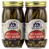 Amish Wedding Hot Garlic Dilly Beans 16oz (Pack of 2) view 1