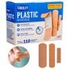 110 Assorted Sterile Adhesive Bandages Non-Stick Pad Water Resistant First Aid view 2