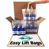 AQUAPAP Easy Lift 12 Ounce 24 Pack Vapor Distilled CPAP Water | Includes 4 x 6 Pack Easy Lift Bags | 1-2 Nights per Bottle | for use with Resmed and Respironics Machines