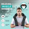 Aduro Sport FlexWorks Shiatsu Neck Shoulder & Back Massager with Heat Deep Kneading Electric Massager for Neck Back Shoulder Foot & Body view 3