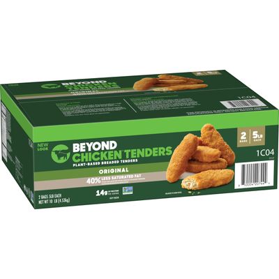 Beyond Meat Beyond Chicken Tenders, 5 Pound - 2 per case