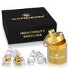 Eargasm High Fidelity Earplugs with Gold Filters - Reusable Noise Reduction Hearing Protection Ear-Plugs with Carrying Case for Bartenders, Concerts, Festivals, Raves, Musicians, Live Music, Sports view 2