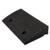 XXIOJUN Large Curb Ramp, Heavy Duty Curb Ramps, Rubber Threshold Ramp for Driveways,Car, Truck, Mobility Scooters,Wheelchair,Caravan (Color : Black, Size : 50x27x13cm) view 1