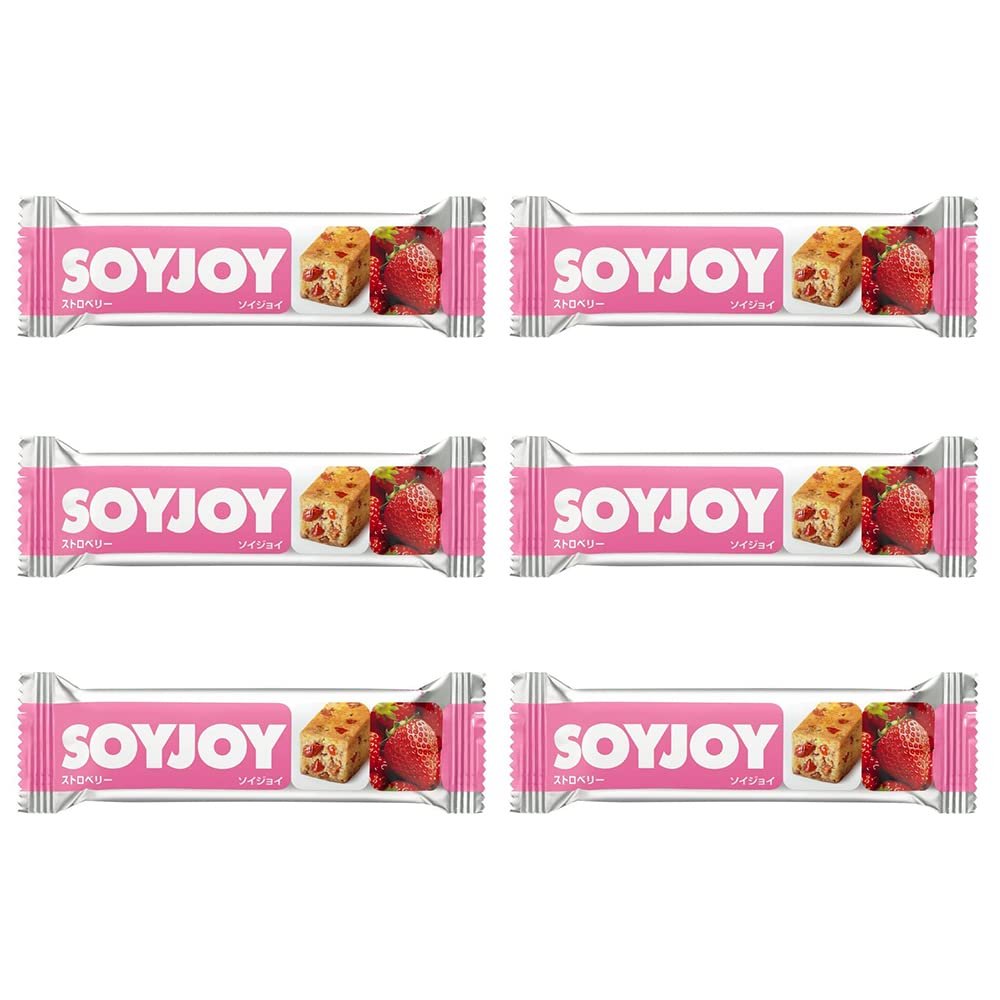 SOYJOY Strawberry 1.1oz 6pcs Japanese Snack Ninjapo