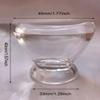 Boyizupha 2Pcs Transparent Glass Eye Wash Cup for Eye Rinse,Cleansing with Storage Container,Set of 2 view 3
