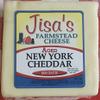 Aged New York Cheddar | 3-Pack | 8 oz Each | Artisan Cheese | Made with Whole Milk | Crafted in Small Batches | Product of Nebraska | Jisa's Farmstead Cheese view 1