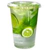 32 oz Plastic Cups with Lids | Iced Coffee Go Cups and Lids | Cold Smoothie | Clear Plastic Disposable Pet Cups | Ideal for Coffee, Parfait, Juice, Soda, Cocktail, Party Cups, Meal Prep (250) view 1