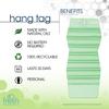 Fresh Products Hang Tag Air Freshener for Small Spaces Discreet Made with Natural Oils Suction Cup to Flat Surfaces Made in the USA Cucumber Melon 12 pack Suction Cups Included view 3