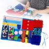 Fidget Blanket for Elderly, Dementia Alzheimers Products, Sensory Blanket Memory Loss Fidget Toys, Autistic Activities Pad, Anxiety Relief Improves Mental Stimulation view 1