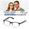 SHUNXI One Power Auto focus Reading Glasses Readers, Dial Vision Auto Adjust Eye Glasses Flex Clear Focus Optic .5-2.5x Strength view 3