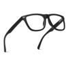 2SeeLife Oversized Blue Light TR-90 Reading Glasses for Men  Medium Fit, Sturdy Frame, Spring Hinges, Premium Readers, Black, +2.75 view 1