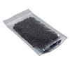 FERENLI 300 Pieces Stand Up Clear Zipper Lock Resealable Aluminum Mylar Foil Plastic Packaging Bag for Zip Heat Seal Package Lock with Tear Notch Long Term Food Storage 7.1x10.2 inch view 2