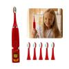 KIGHKX Kids Electric Toothbrushes Children's Sonic Toothbrush Cute Cartoon Teeth Whitening Toothbrush Soft Bristle Kids Baby Toothbrush + 6 toothbrush heads view 3