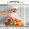 14"x18" 2 Gallon Plastic Produce Bags on a Roll- 350 Bags, Clear Grocery & Bread Bags, Food Contact Safe (X-Large) view 3