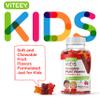 Viteey Kids Multivitamin Gummies, Complete Daily Essential Kids Vitamins - Great for Immune Support & Overall Health - 12 Essential Minerals & Vitamins - Vegetarian, Gelatin Free- Fruit Flavor Gummy view 2