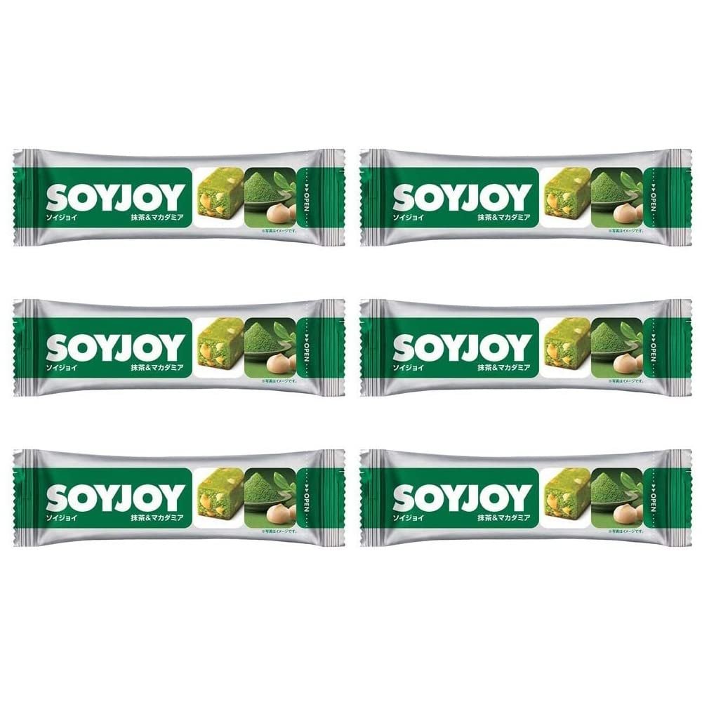 SOYJOY Matcha And Macadamia 1.1oz 6pcs Japanese Snack Ninjapo
