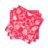 Gatherfun Valentines Party Disposable Napkins Heart Love Paper Napkins for Valentine's, Weddings, Engagements, Anniversaries, Bridal Showers, Birthday Party Supplies 3-Ply 50 Pack view 1