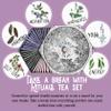 ACORUS Rituals Tea Set - Natural Fruit and Herbal Variety Pack, Tea Gift Set of 6 Different Teas, Sampler of 60 Bags Individually Wrapped view 2
