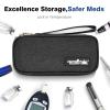 apollo walker Insulin Cooler Travel Case Diabetic Medication Cooler with Ice Packs and Insulation Liner insulin cooler travel case tsa approved view 4