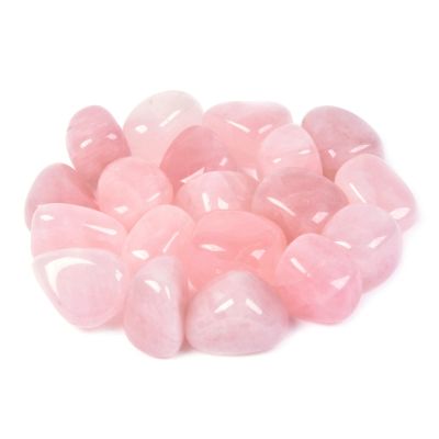 1/2LB Large Rose Quartz Tumbled Stone Specimen Collection Pocket Worry Healing Crystal