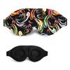 3D Sleep Mask, 100% Blackout 3D Contoured Sleep Eye Mask, Comfortable & Super Soft Sleeping Mask with Adjustable Straps for Women, Men, Sleeping Travel Yoga Naps (Colorful - Pack of 1) view 1