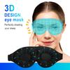 3D Sleep Mask, 100% Blackout 3D Contoured Sleep Eye Mask, Comfortable & Super Soft Sleeping Mask with Adjustable Straps for Women, Men, Sleeping Travel Yoga Naps (Colorful - Pack of 1) view 2