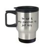 Funny Diabetic Gift - Diabetes Travel Mug - Present For Diabetic - Diabetes Awareness - My Pancreas Is Just Lazy view 1