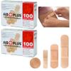 200 Variety Bandages Sterile Adhesive Non-Stick Pad Flexible Assorted First Aid view 2
