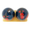 Top Chi Hummingbird Baoding Balls with Bamboo Stand (Small 1.4 Inch) view 1