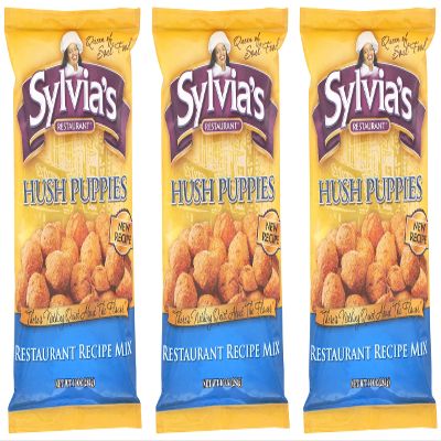 Sylvia's Restaurant Recipe Mix (Hush Puppies, 10 Ounce (Pack of 3))