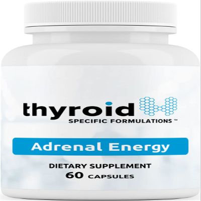 Adrenal Energy Doctor-Formulated Adrenal Support for Energy & Stress Balance Supports Healthy Adrenal Function & Sleep With Rhodiola, Ashwagandha, Cordyceps, B Vitamins & More 60 Capsules