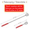 2 Extendable Back Scratchers, Santa's Claws Telescopic Back Massager in Christmas Gifts Box, Funny Christmas Stocking Stuffer for Men, Dads Women, Adults. Christmas Bear Claw Massage Tool for Back view 2