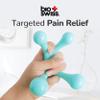 BioSwiss Handheld Full Body Massager, 4-Leg Pressure Point Massage Tool for Back, Neck, and Shoulder, Portable Manual Massager view 3