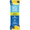 IQBAR Brain and Body Keto Protein Bars - Lemon Blueberry Keto Bars - 4 Count Energy Bars - Low Carb Protein Bars - High Fiber Vegan Bars and Low Sugar Meal Replacement Bars - Vegan Snack view 1