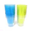 40 Ct Hard Plastic 1 Ounce Shot Glasses Party Essentials Mini Cups Neon Colors view 1