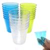 40 Ct Hard Plastic 1 Ounce Shot Glasses Party Essentials Mini Cups Neon Colors view 4