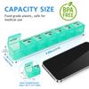 2-Pack Large Weekly Pill Organizer,7 Day Pill Cases Organizers Once A Day,Am Pm Pill Container 14 Compartment,Daily Vitamin Pill Box Dispenser 1 Week,Medication Aid Organizer Box for Supplement view 3