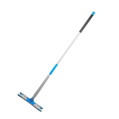 BBZY X- Type Flat Floor Mop Hand Free Washing Flat Mop, with 3 Microfiber Replace Pads Easy Wringing Household Floor Cleaning Tools