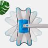 BBZY X- Type Flat Floor Mop Hand Free Washing Flat Mop, with 3 Microfiber Replace Pads Easy Wringing Household Floor Cleaning Tools view 4
