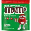 M&M'S Milk Chocolate Red & Green Christmas Candy Bulk Assortment, Bulk Christmas Candy 38 oz Resealable Bag view 4