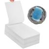 100 Count Super Absorbent Commode Pads, AHIER Disposable Bedside Absorbent Pad for Commode Liners, for Bedside Commode Liners, Adult Commode Chair, Portable Toilet Bag view 1