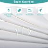 100 Count Super Absorbent Commode Pads, AHIER Disposable Bedside Absorbent Pad for Commode Liners, for Bedside Commode Liners, Adult Commode Chair, Portable Toilet Bag view 2