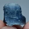 18 Carat Unusual Deep Blue Vorobyevite Beryl Rosterite Crystal view 1