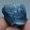 18 Carat Unusual Deep Blue Vorobyevite Beryl Rosterite Crystal view 2