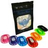 2 Sensor Patches & Overlay Case for Dexcom G6 Transmitter : Adhesive Overpatch Cover (Blue) view 2