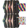MUMBABY 12 Pieces Set 2 Pieces Mini Wet Bags and 10 Pieces Charcoal Bamboo Mama Cloth/Menstrual Pads/Reusable Sanitary Pads (Colorful Stars & Butterfly, 10 inch) view 1