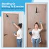 Fanwer Shoulder Pulley for Physical Therapy, Over The Door Pulley for Shoulder Rehab, Overhead Arm Exercise Pulleys for Rotator Cuff Recovery, Frozen Shoulder, Workout Pulley System for Home Gym view 2